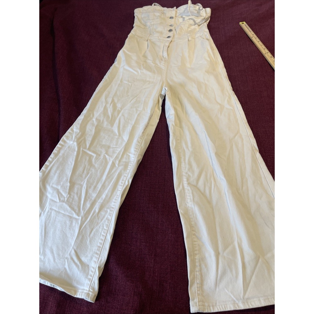 Lc Lizette Collection Women Jumpsuit Size S Ivory